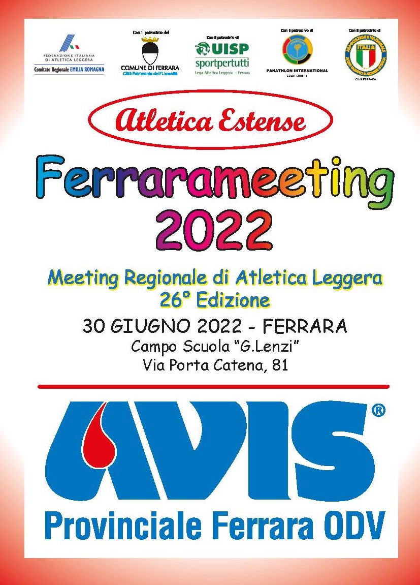 FERRARAMEETING 2022 - 30 GIUGNO 26° Edizione